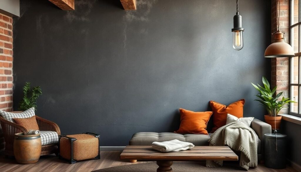 industrial rustic decor color scheme
