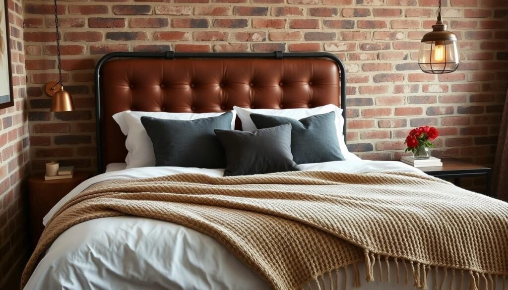industrial style bedding