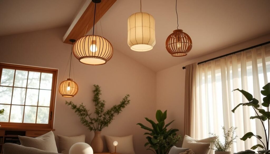 japandi lighting