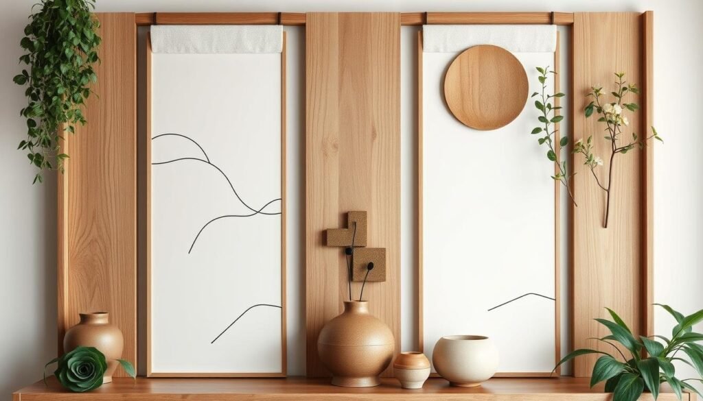 japandi wall decor