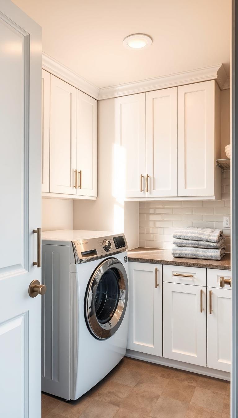 Design Secrets for the Perfect Laundry Room Cabinets