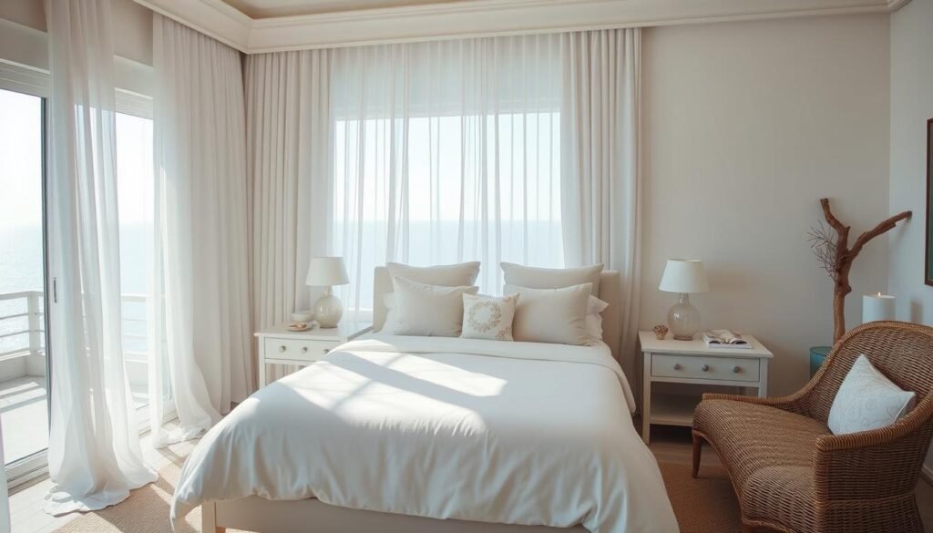 luxury coastal bedroom design