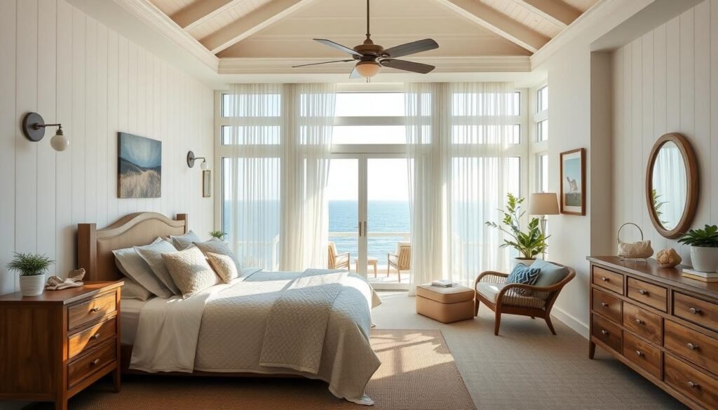 luxury coastal bedroom design