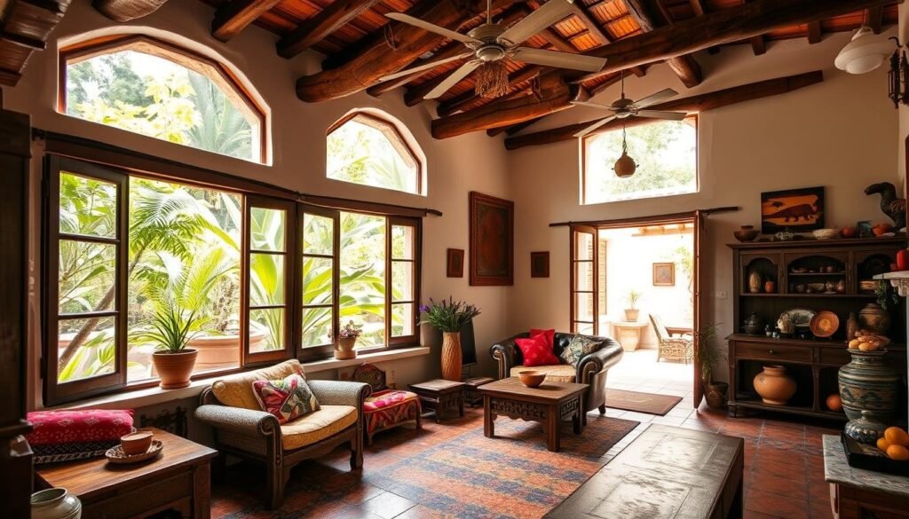 mexican house interior