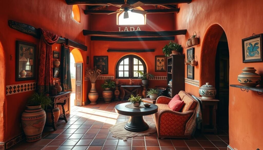 mexican interiors color palette
