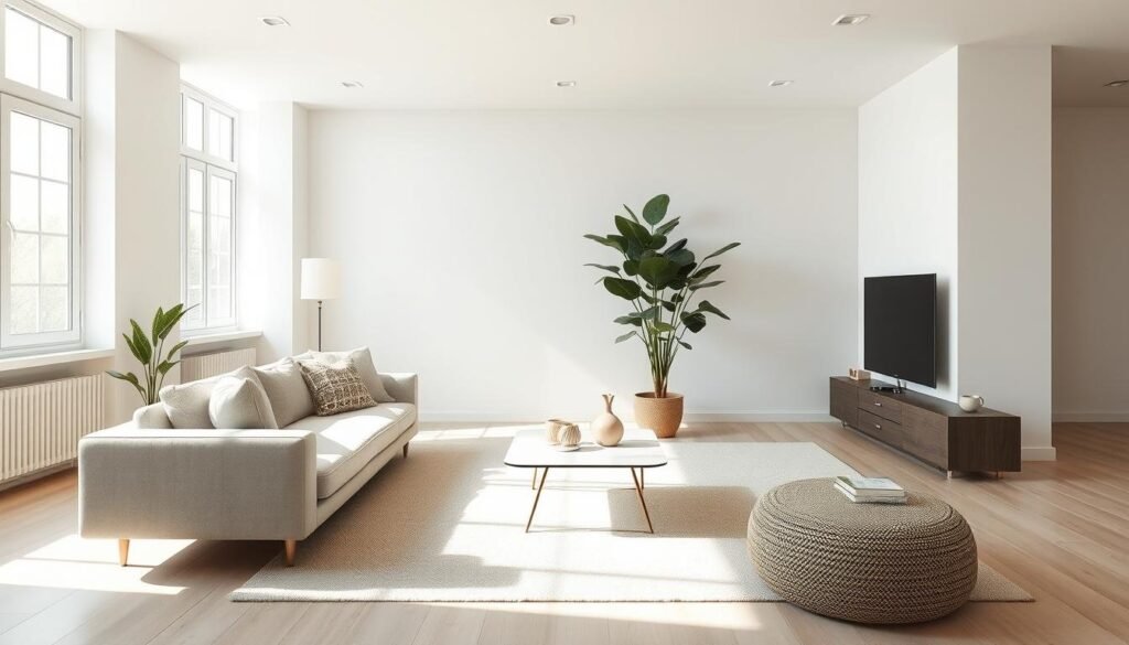 minimalist living room