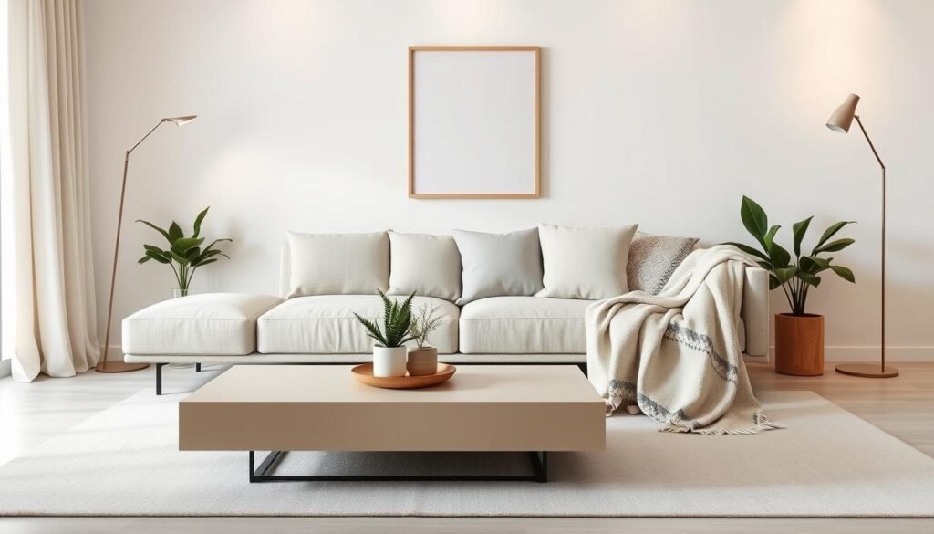 minimalist living room accessories