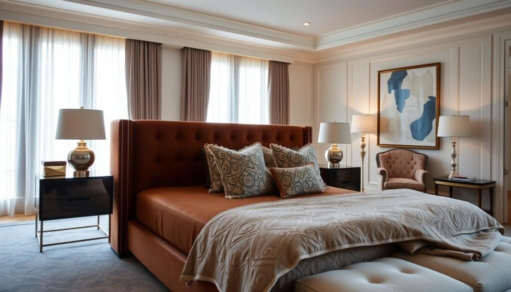 mixing old and new bedroom design