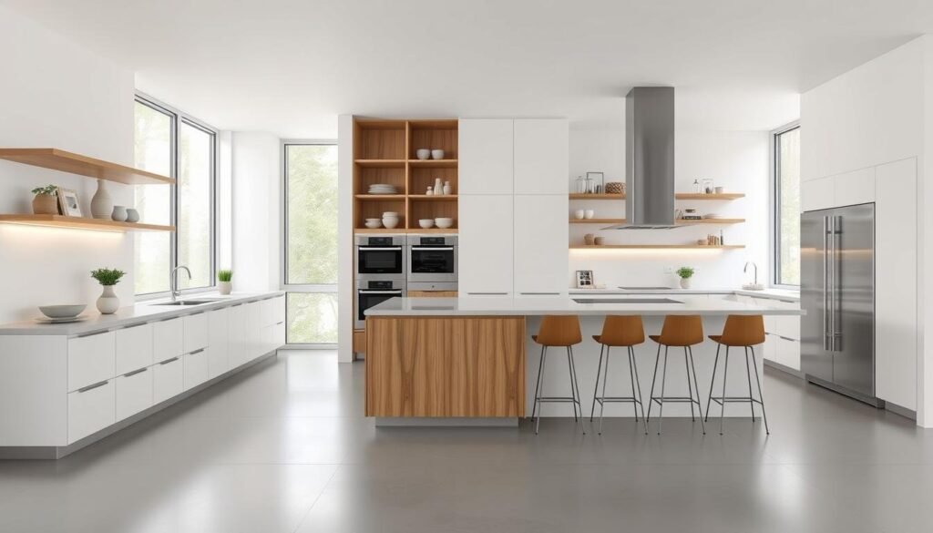 modern minimalist kitchen
