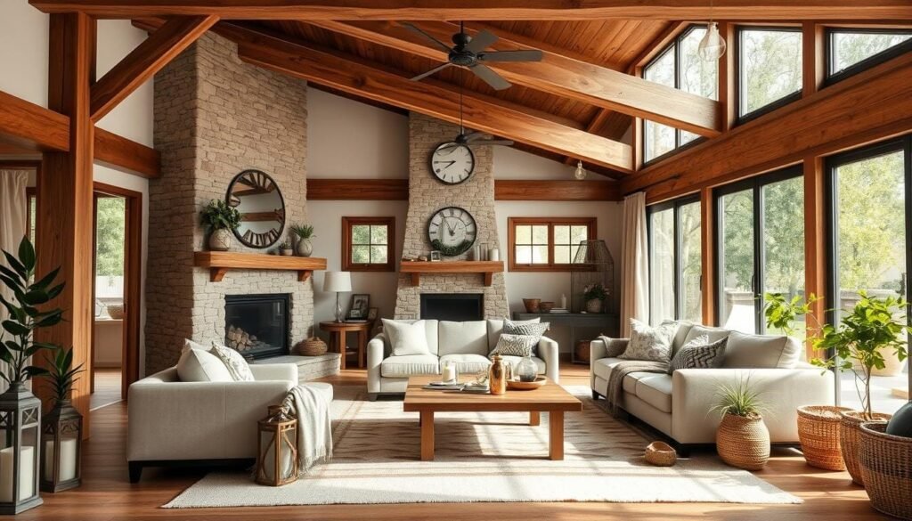modern rustic decor