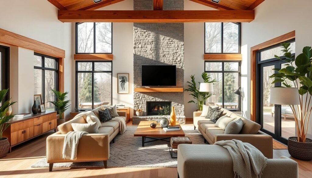 modern rustic home decor