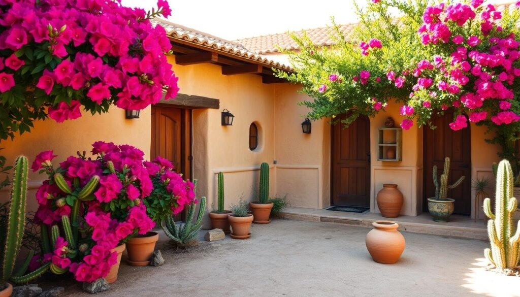 old mexican ranch house