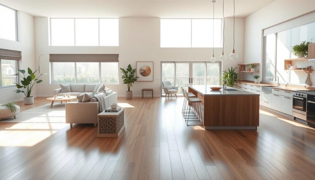 open floor plan
