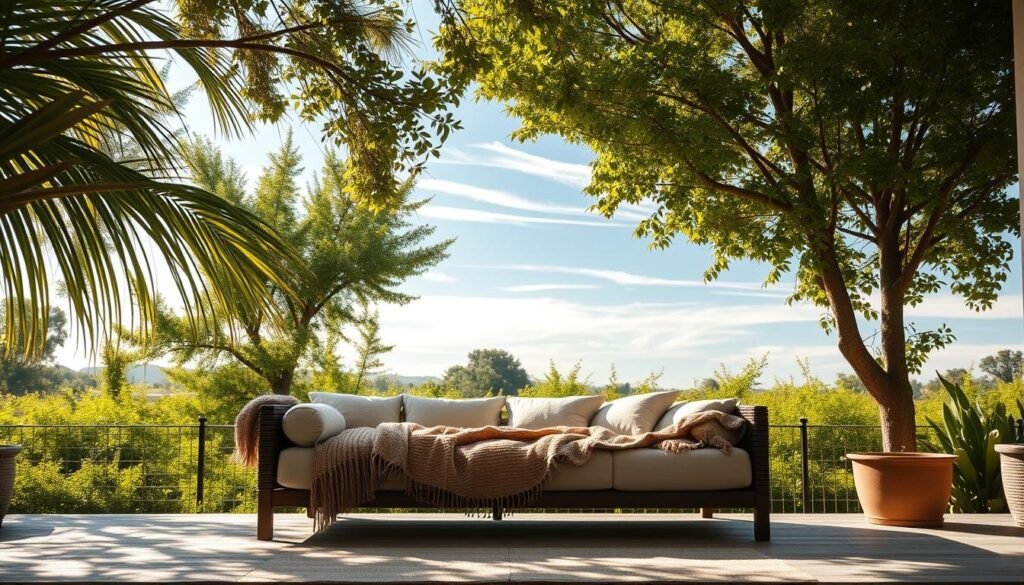 outdoor furniture for sleeping space