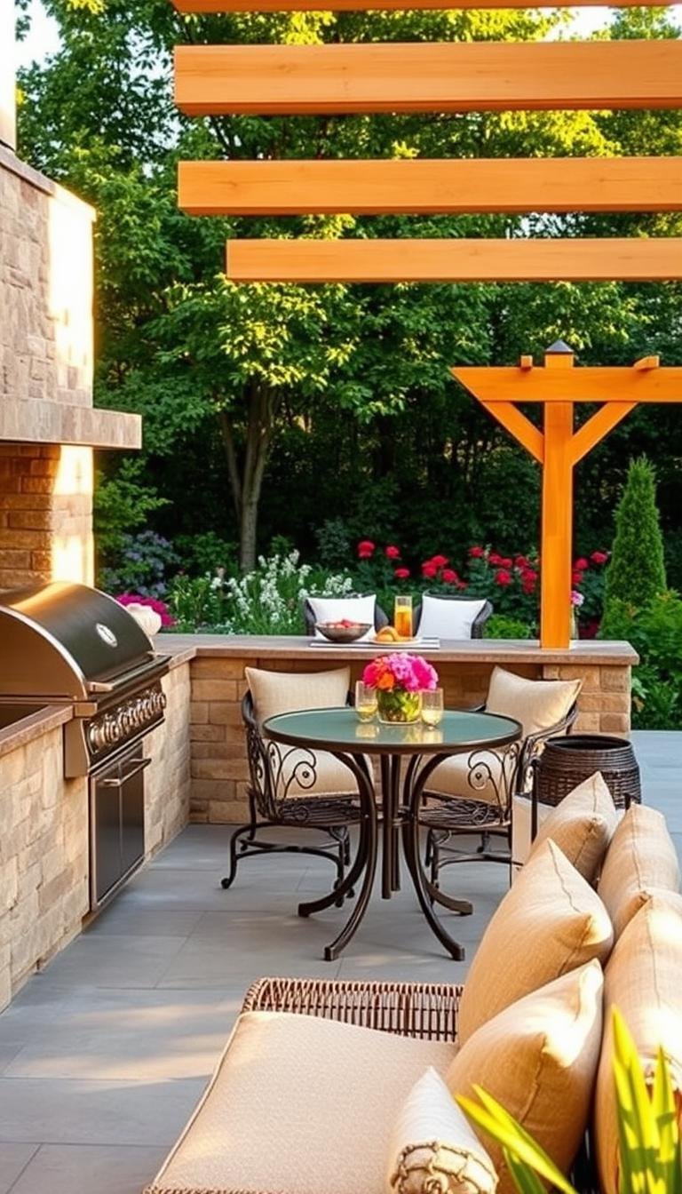 Outdoor Kitchen Designs for Backyard Bliss