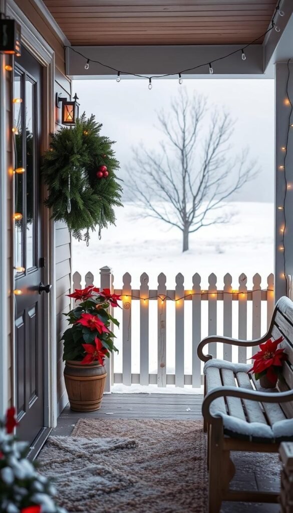 outdoor winter decor