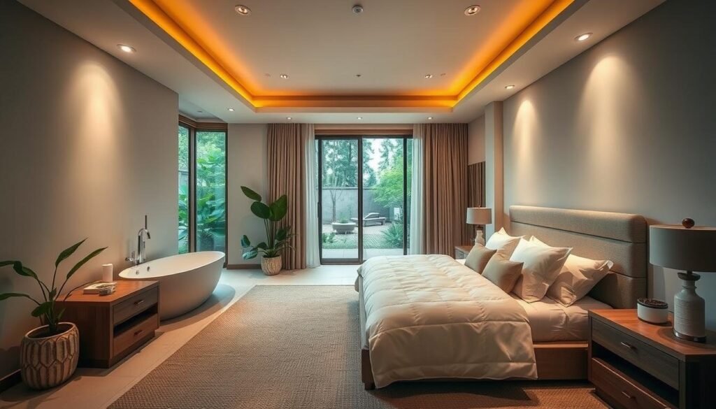 relaxing bedroom spaces