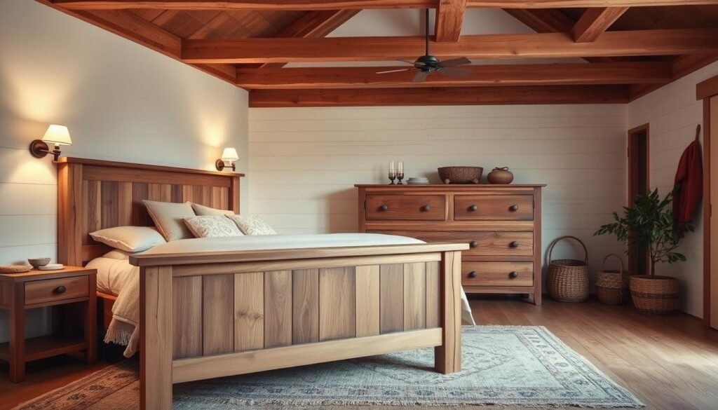 rustic bedroom design