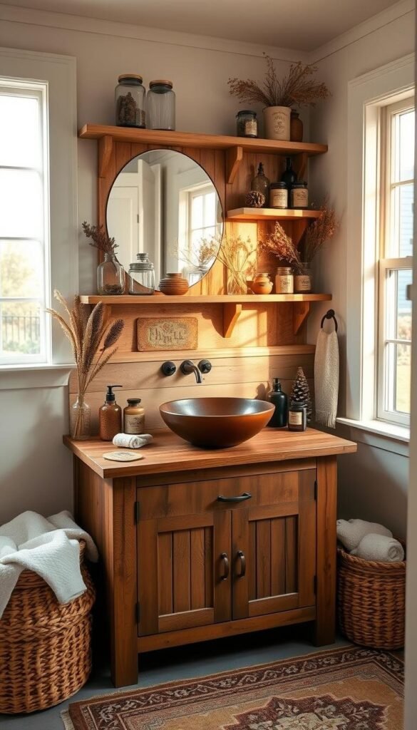 rustic fall decorations