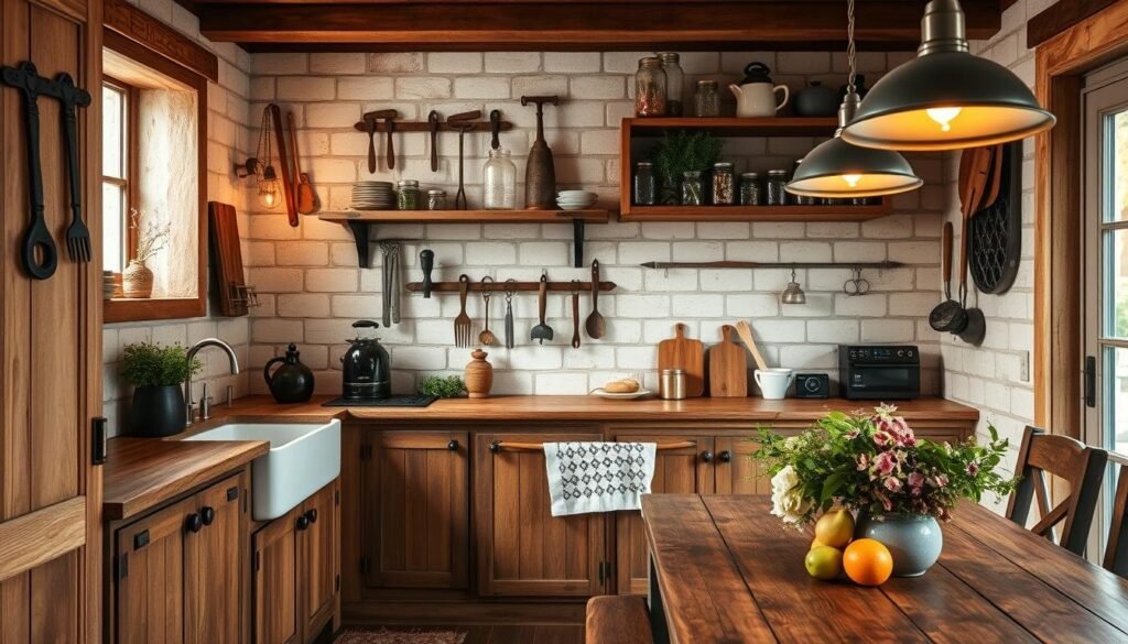rustic kitchen decor