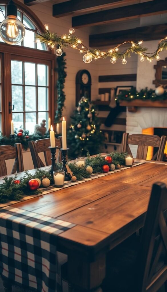seasonal dining room decor