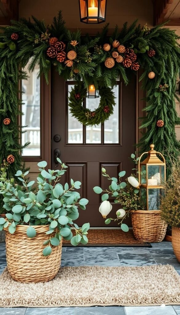 seasonal home entryway decor