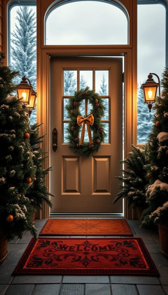 seasonal home entryway decor