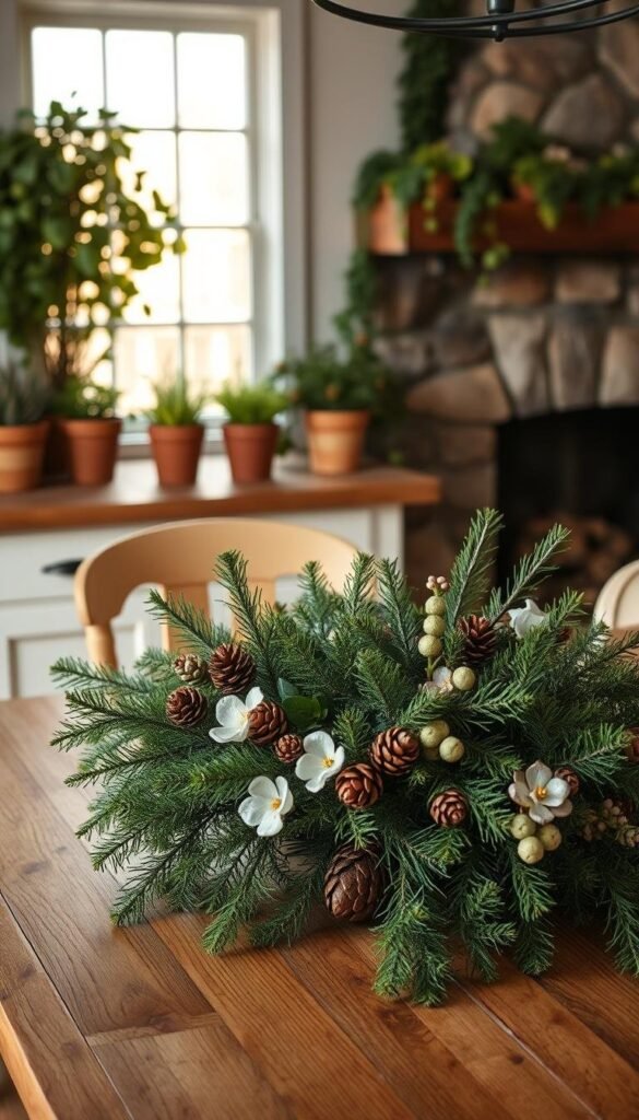 seasonal kitchen decor for winter