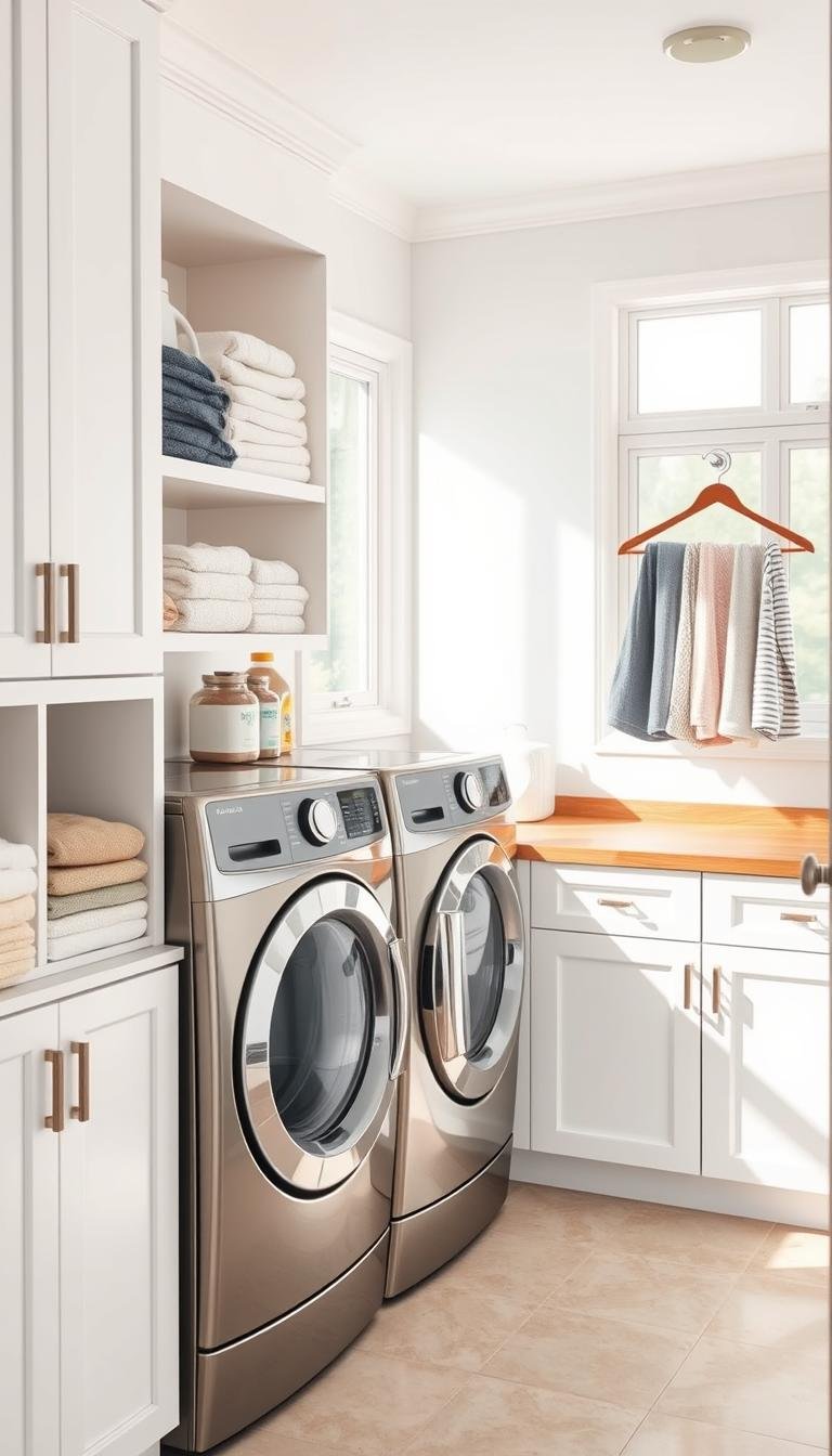 10 Clever Small Laundry Room Hacks That Actually Work