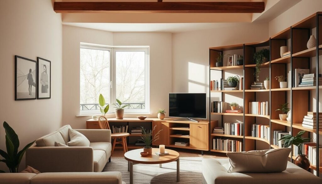 small space bookshelves