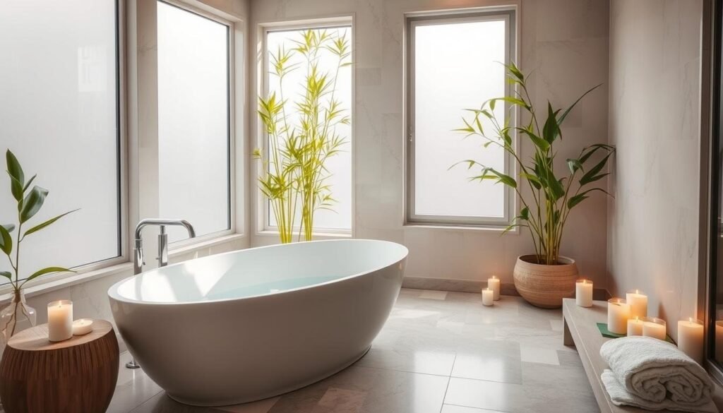 spa-inspired bathroom