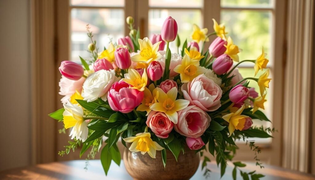 spring floral arrangements