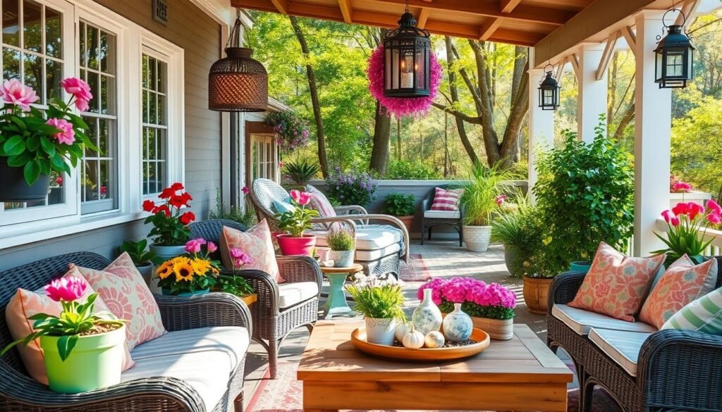 spring garden decor inspiration