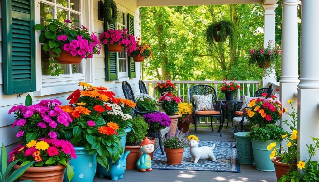 spring garden decor inspiration