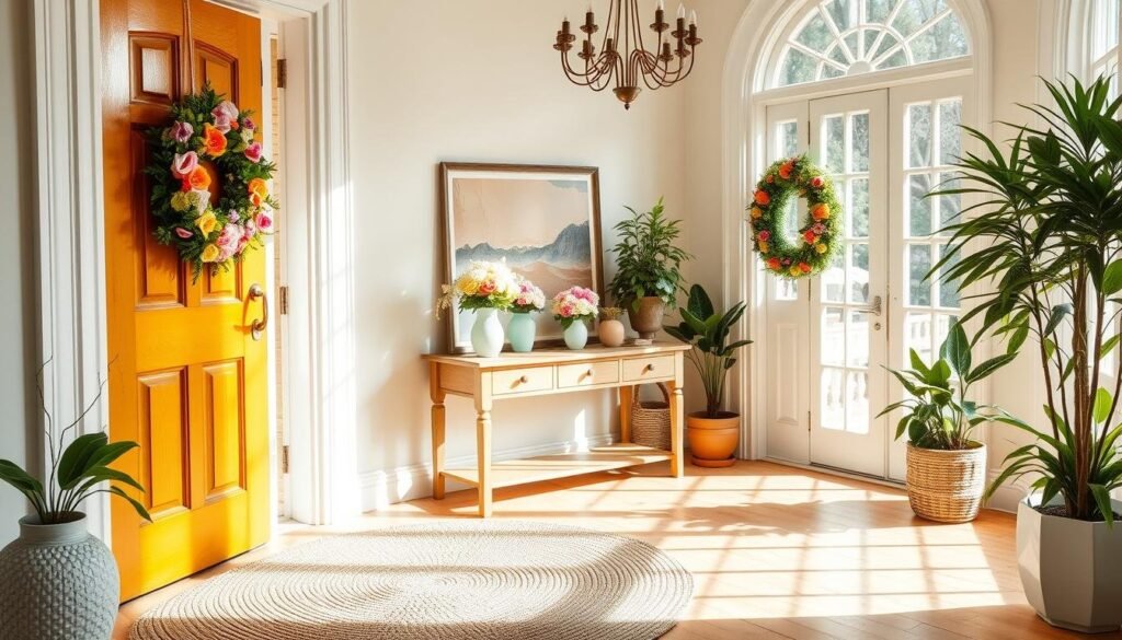 spring home decor entryway ideas