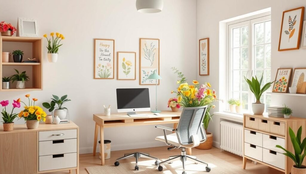 spring home office decor trends