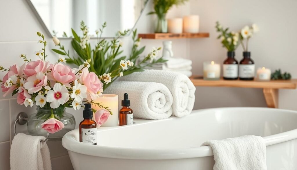 spring themed bathroom scents