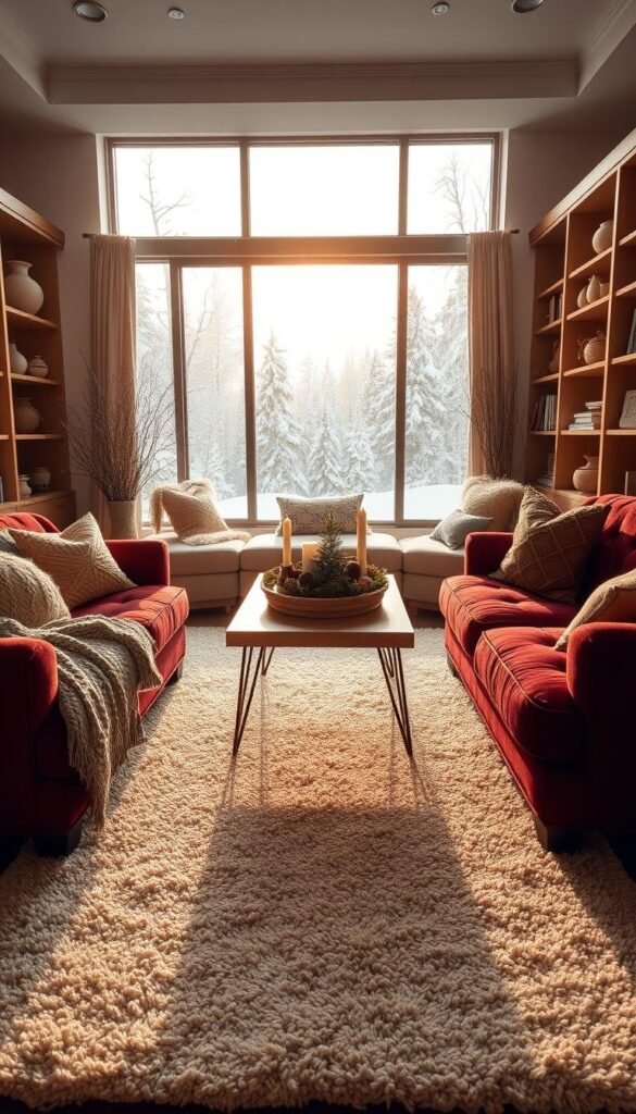 stylish winter home decor