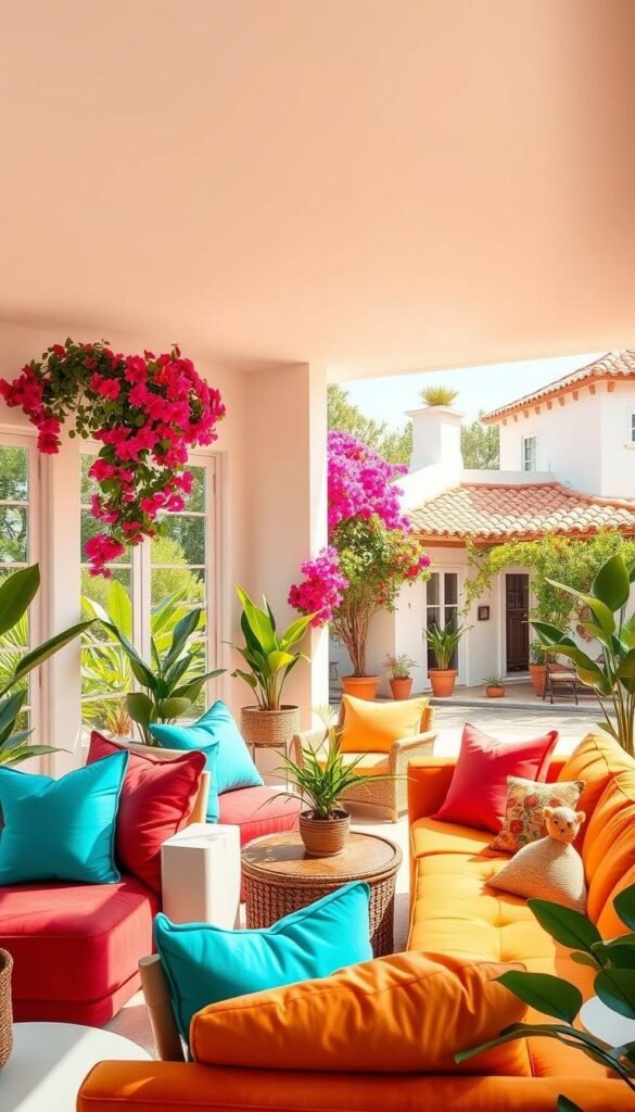 summer home decor color schemes