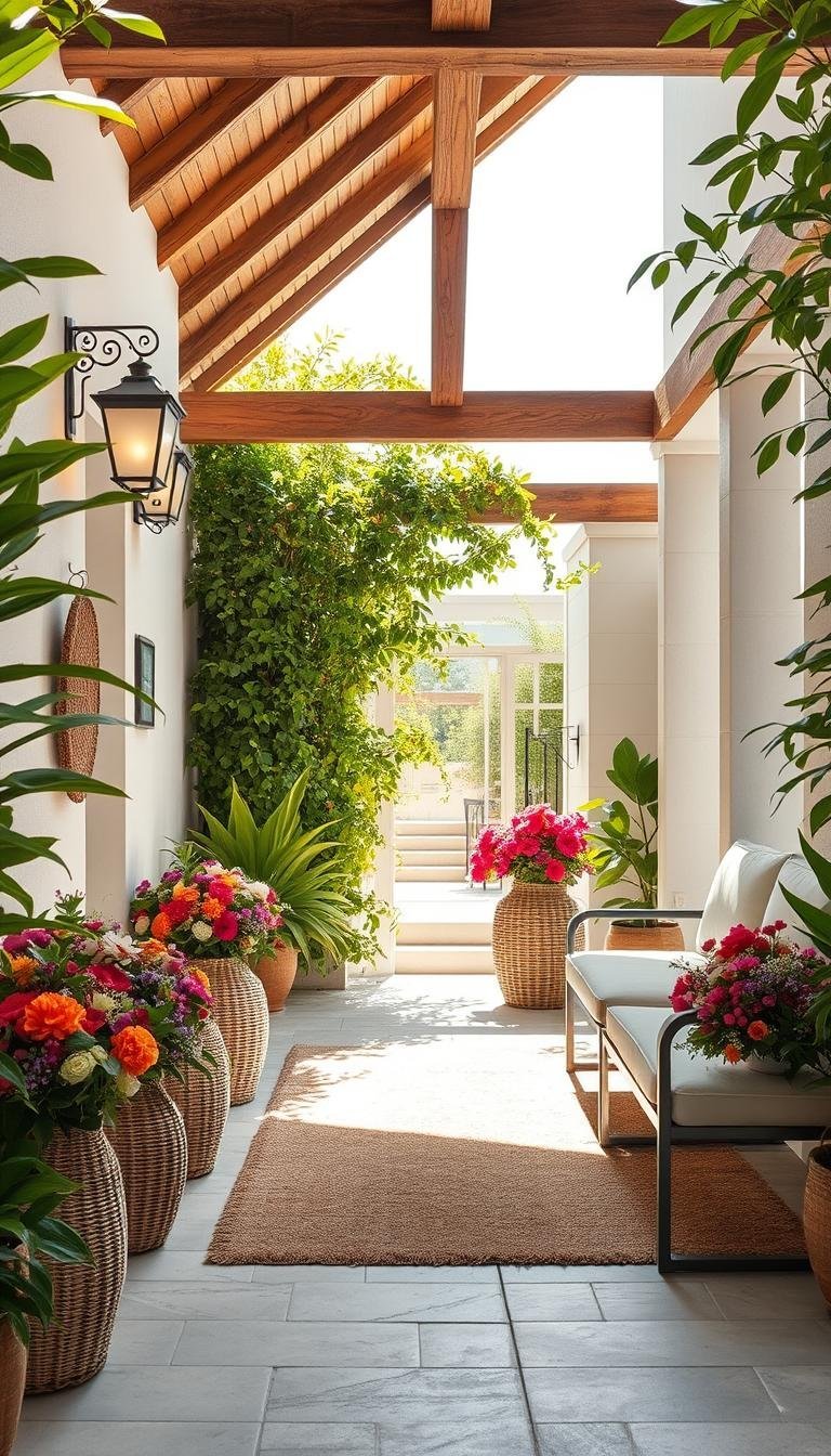 Summer Entryway Decor: 7 Ways to Create a Bright & Inviting Space