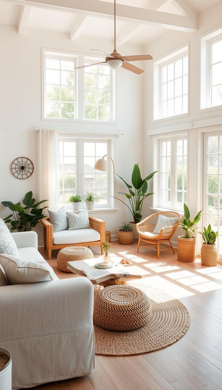 Summer Living Room Decor: 10 Ways to Create a Light & Breezy Space