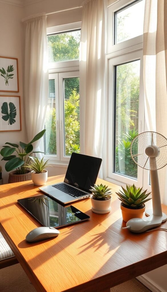 summer home decor office