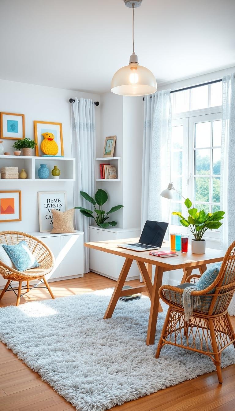 Summer Home Office Decor: Refresh Your Workspace for a Productive & Cool Vibe