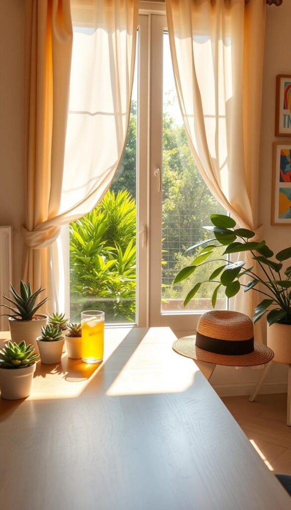 summer office decor