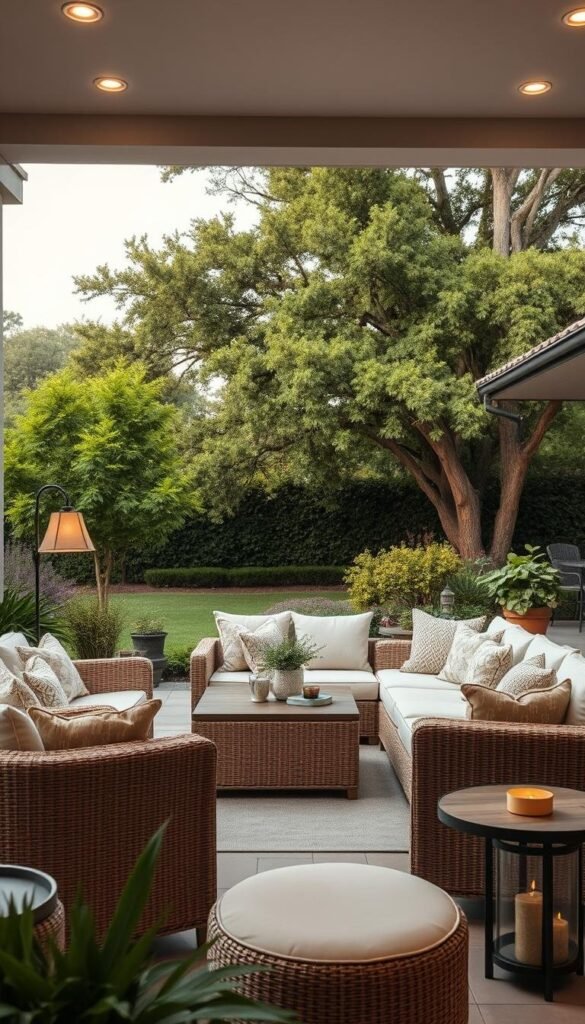 summer outdoor furniture