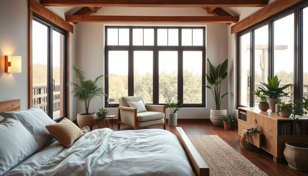 sustainable bedroom design