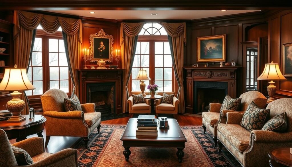traditional living room decor