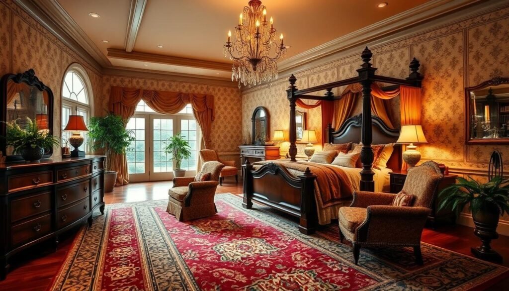 traditional master bedroom
