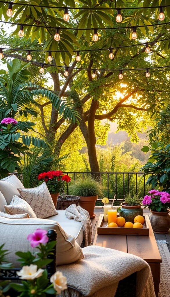 trendy outdoor summer decor