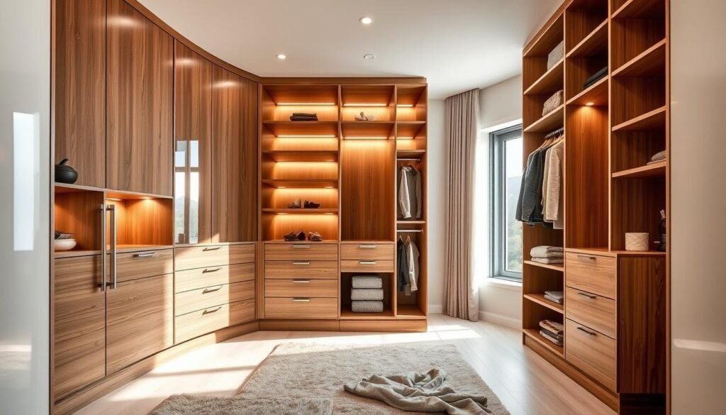 walk-in wardrobes